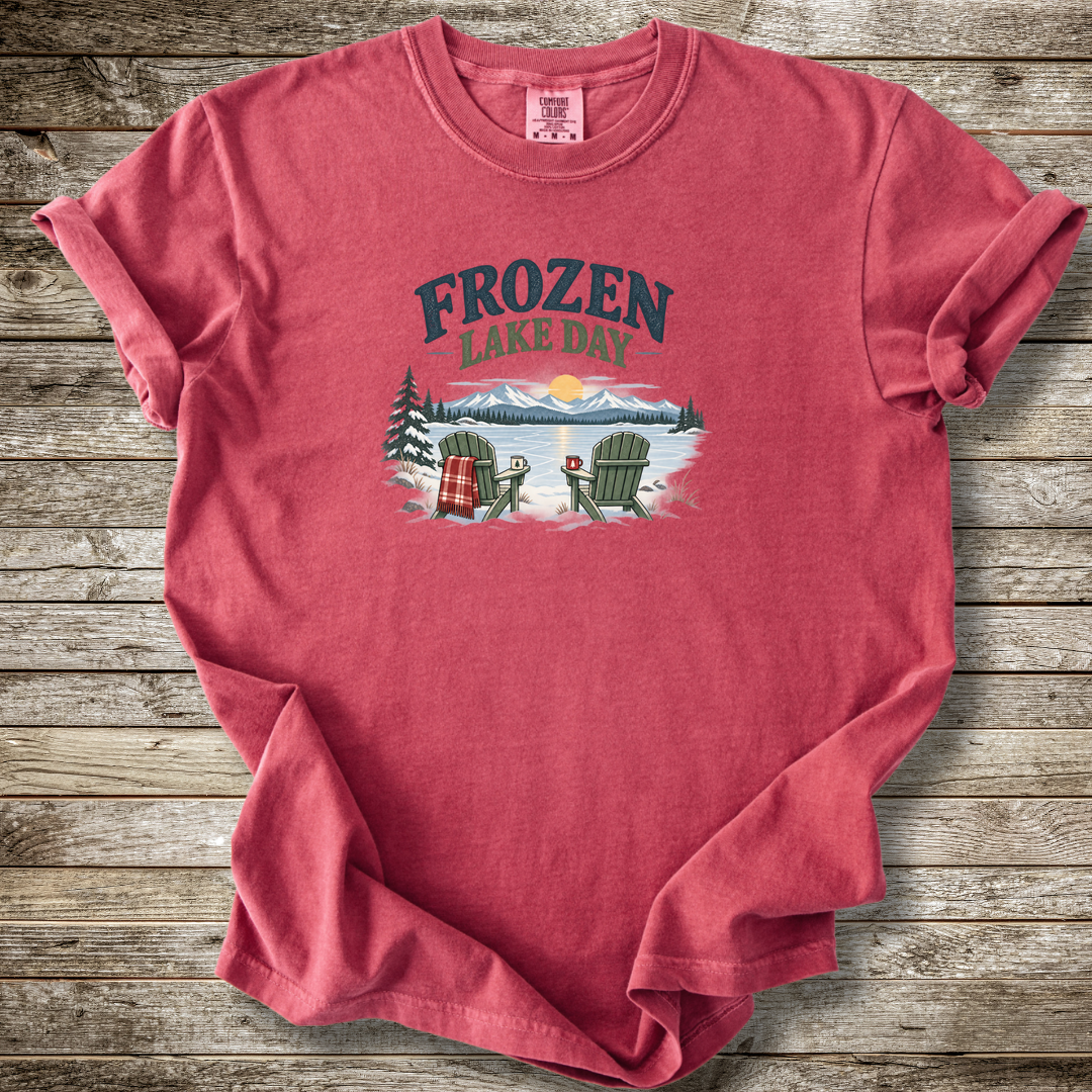 Frozen Lake Day T-shirt