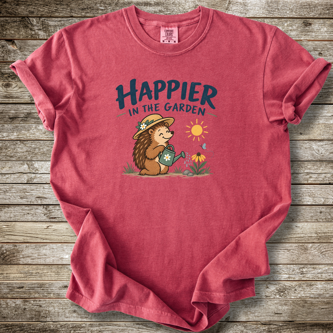 Happier In The Garden T-shirt