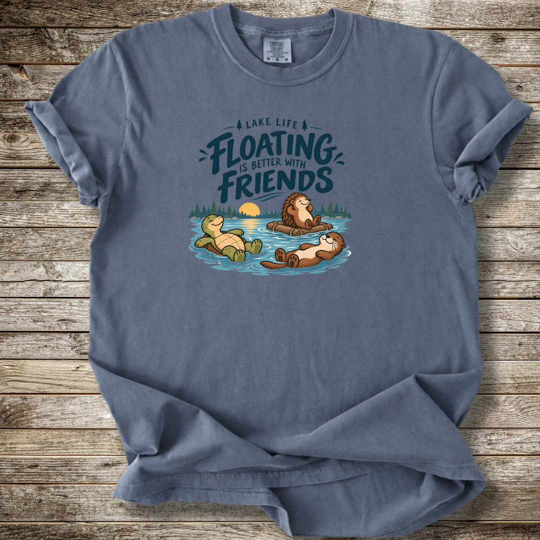 Floating Is Better With Friends T-shirt