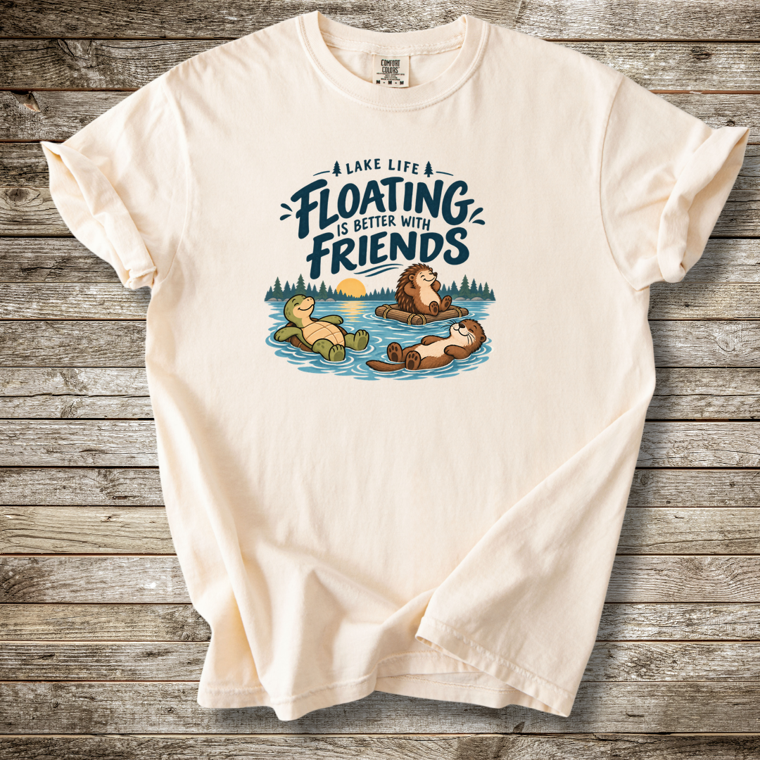 Floating Is Better With Friends T-shirt