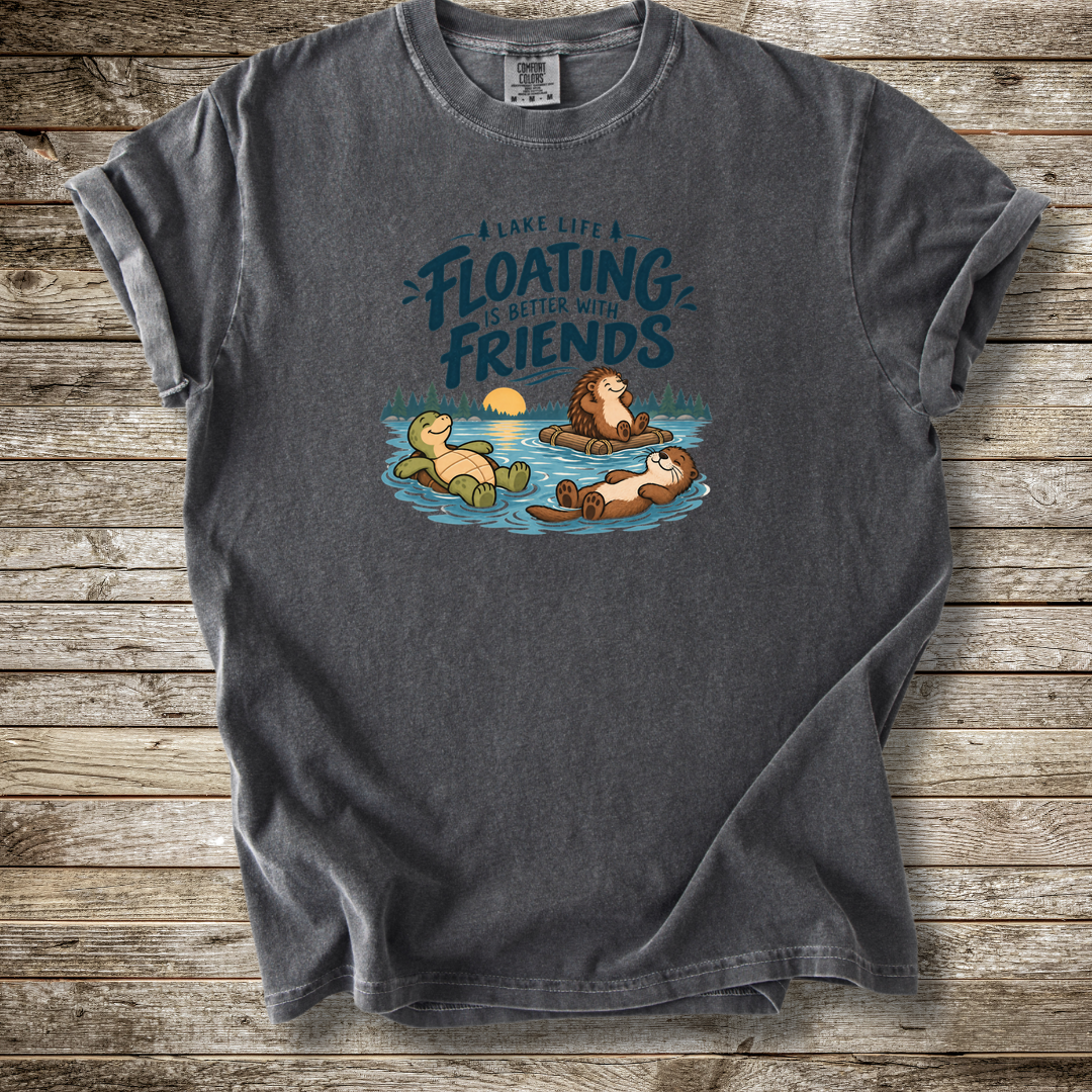 Floating Is Better With Friends T-shirt