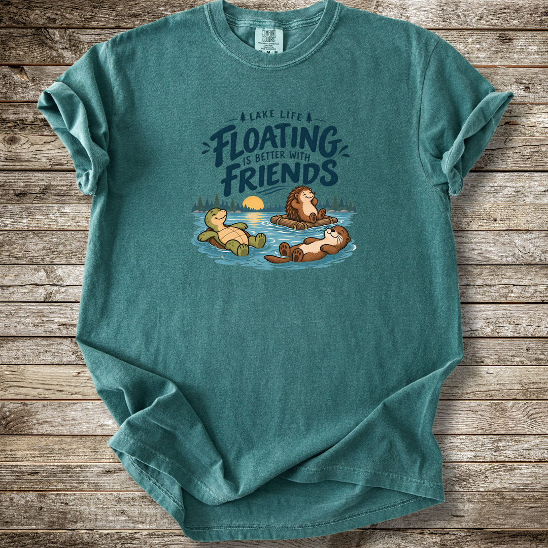 Floating Is Better With Friends T-shirt