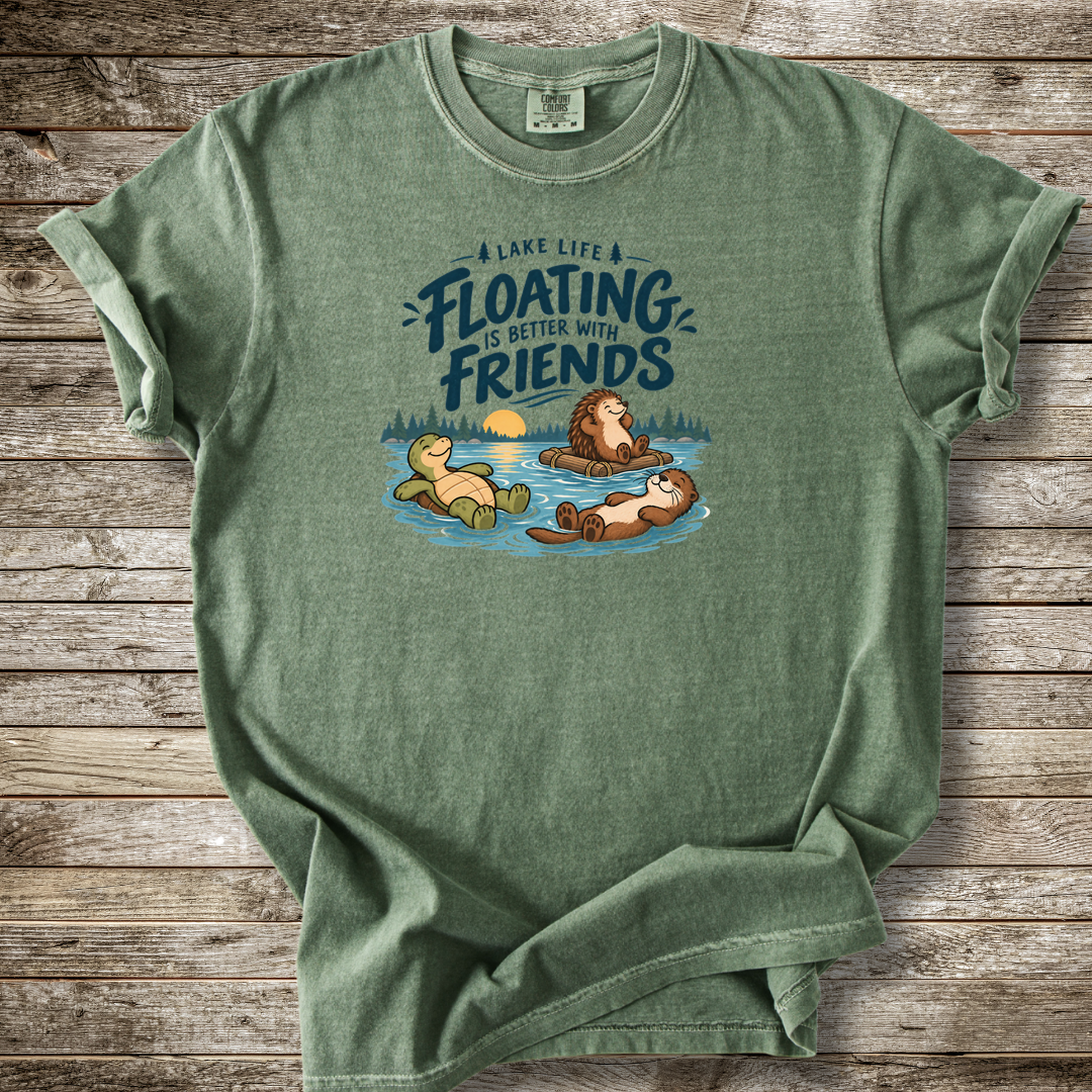 Floating Is Better With Friends T-shirt