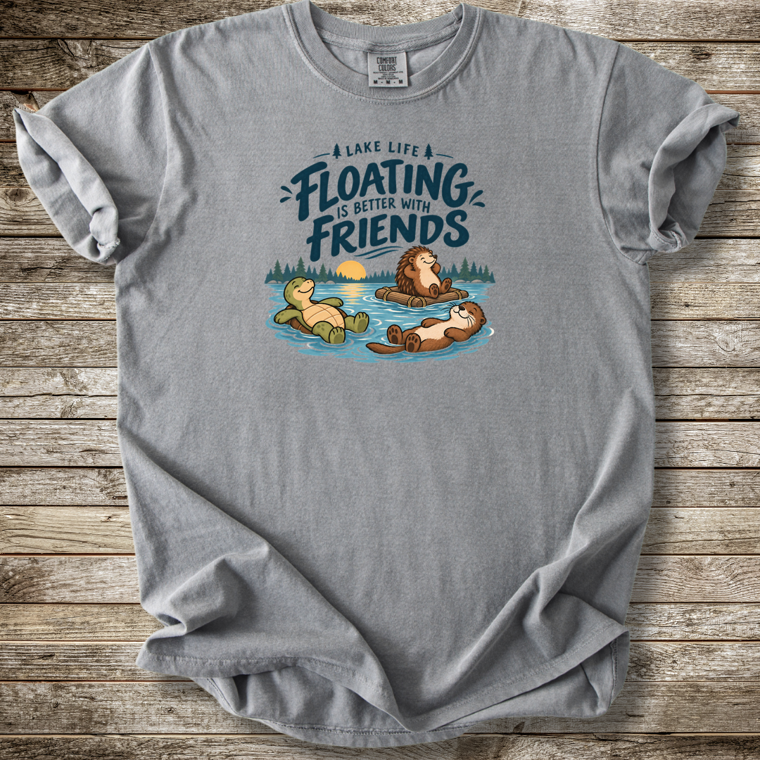 Floating Is Better With Friends T-shirt