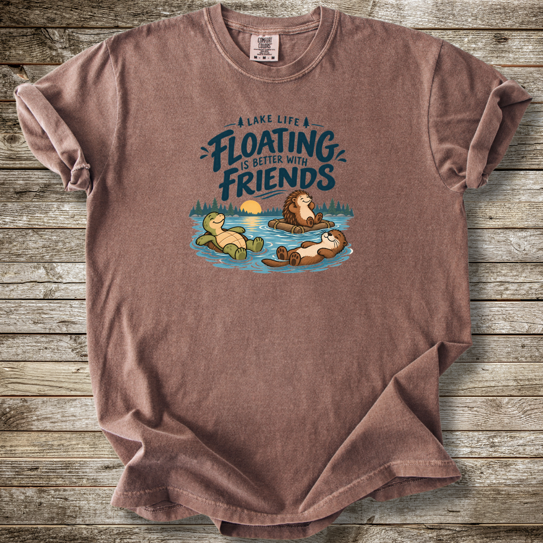 Floating Is Better With Friends T-shirt