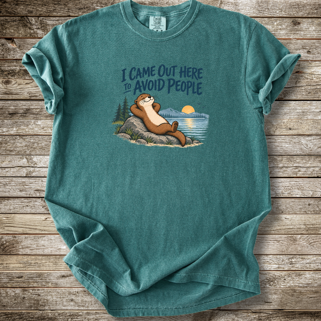 I Came Out Here To Avoid People T-shirt