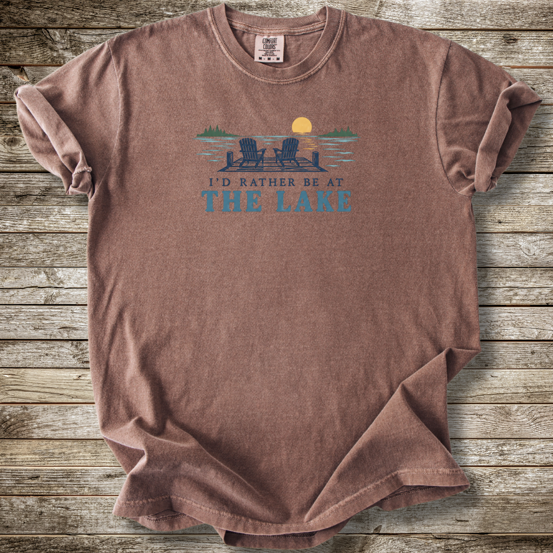 I'd Rather Be At The Lake T-shirt