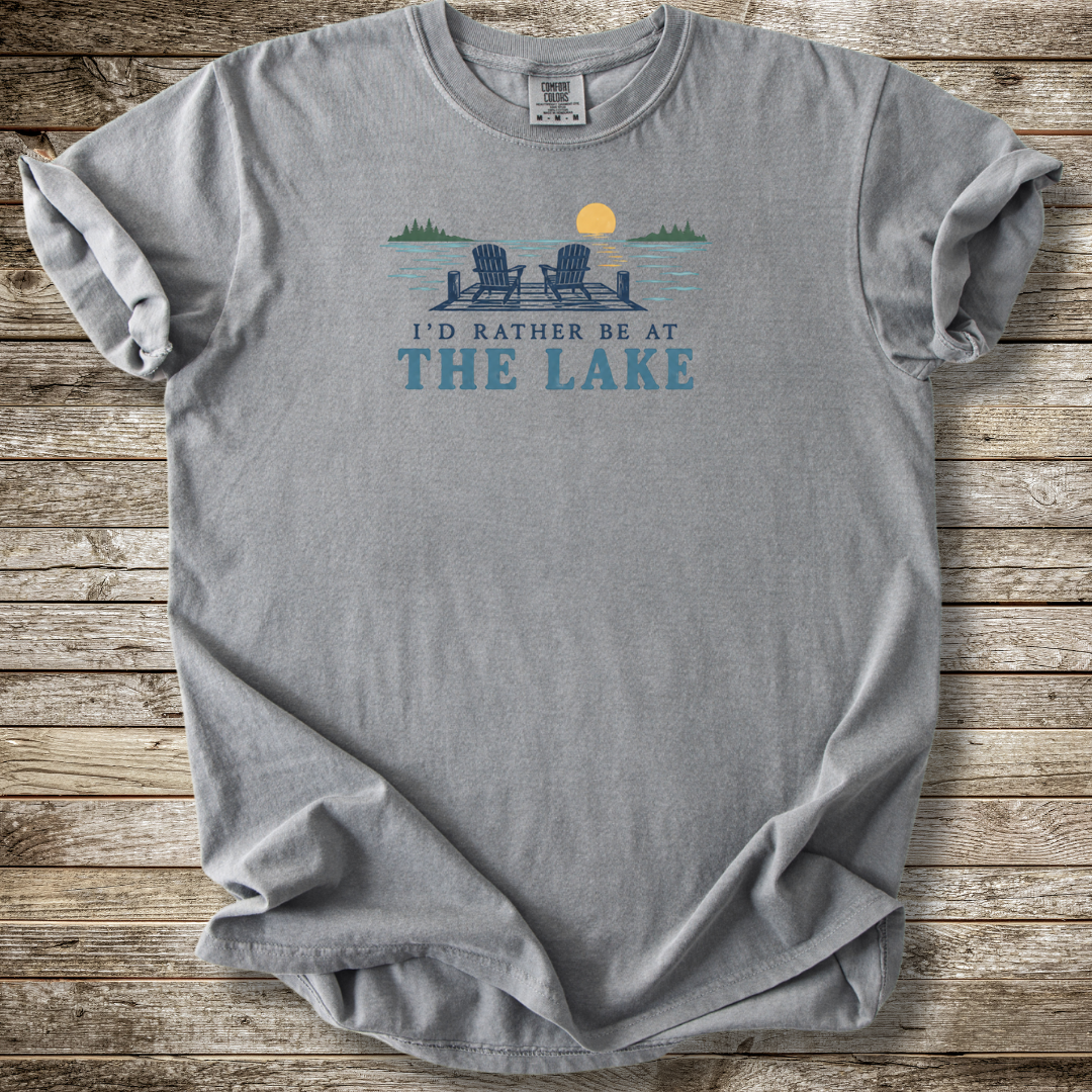 I'd Rather Be At The Lake T-shirt