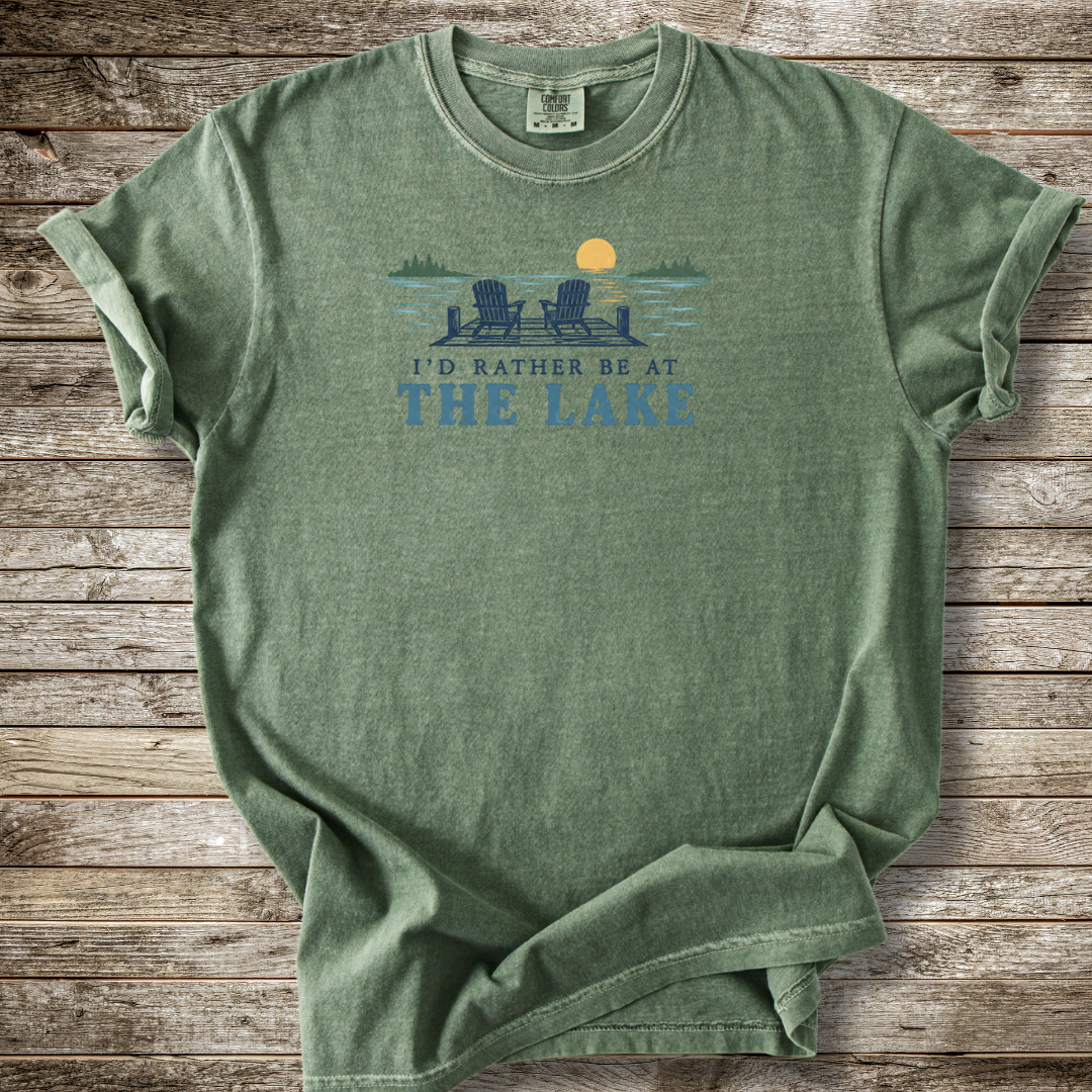 I'd Rather Be At The Lake T-shirt
