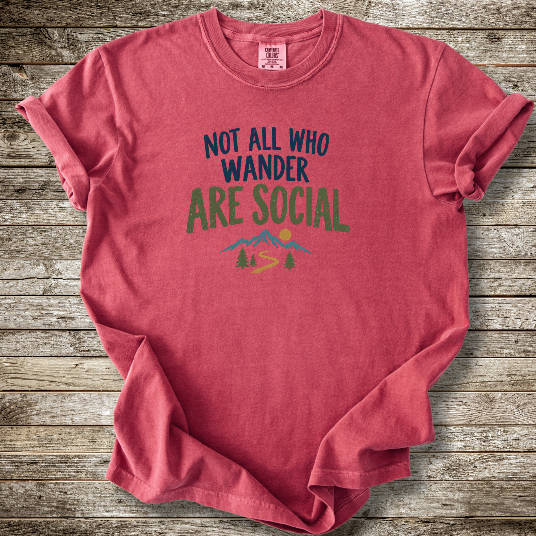 Not All Who Wander T-shirt