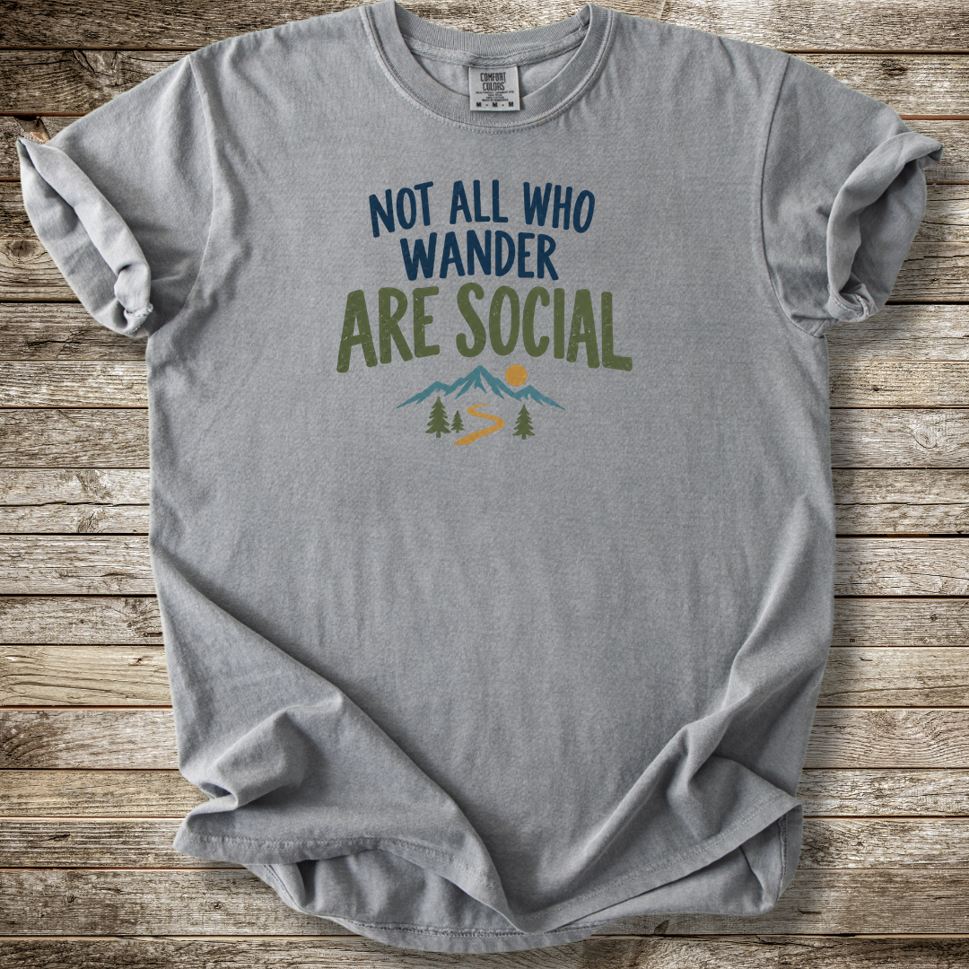 Not All Who Wander T-shirt