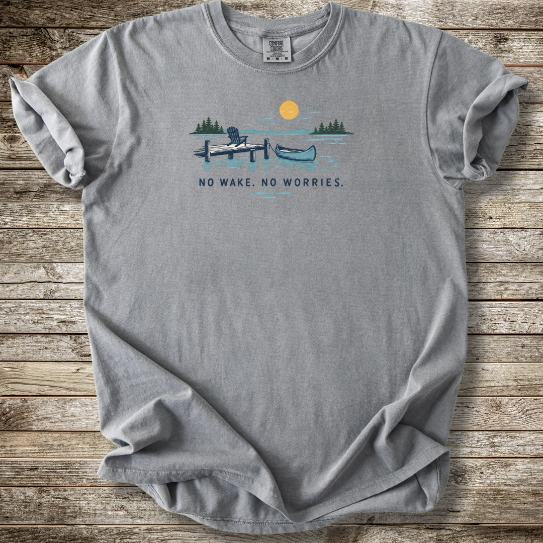 No Wake No Worries T-shirt