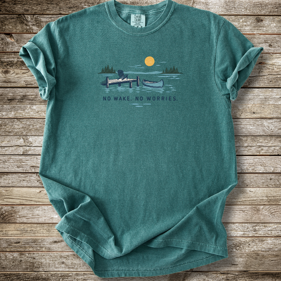 No Wake No Worries T-shirt