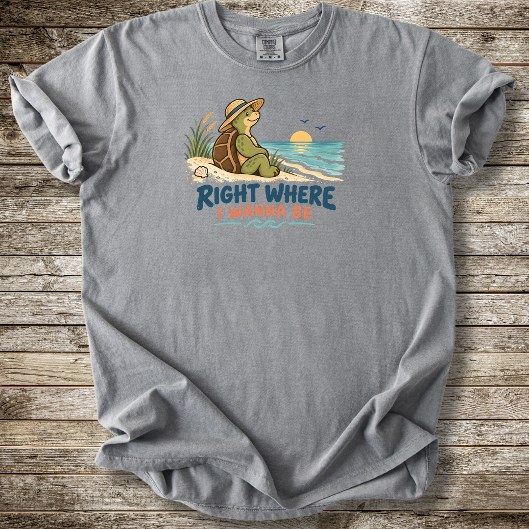 Right Where I Wanna Be T-shirt