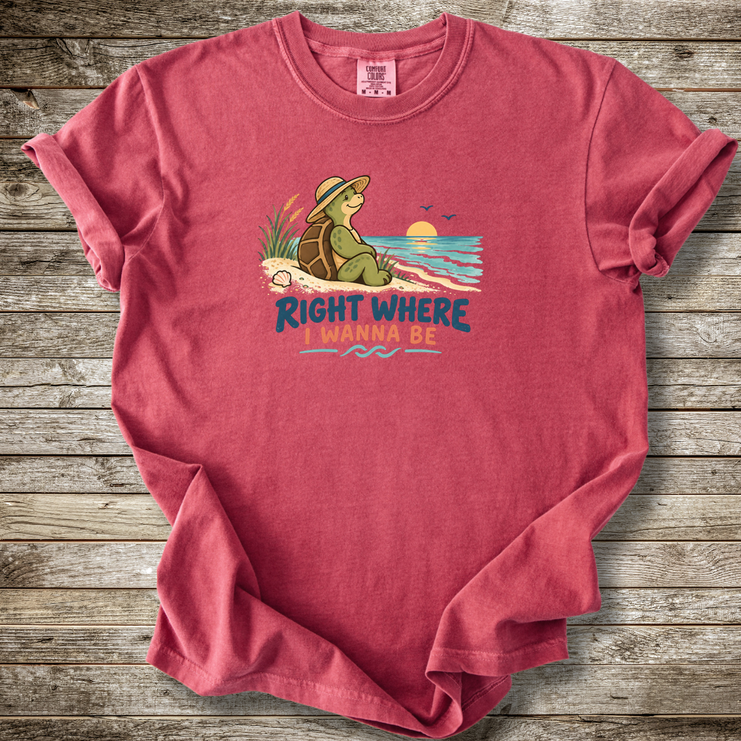 Right Where I Wanna Be T-shirt