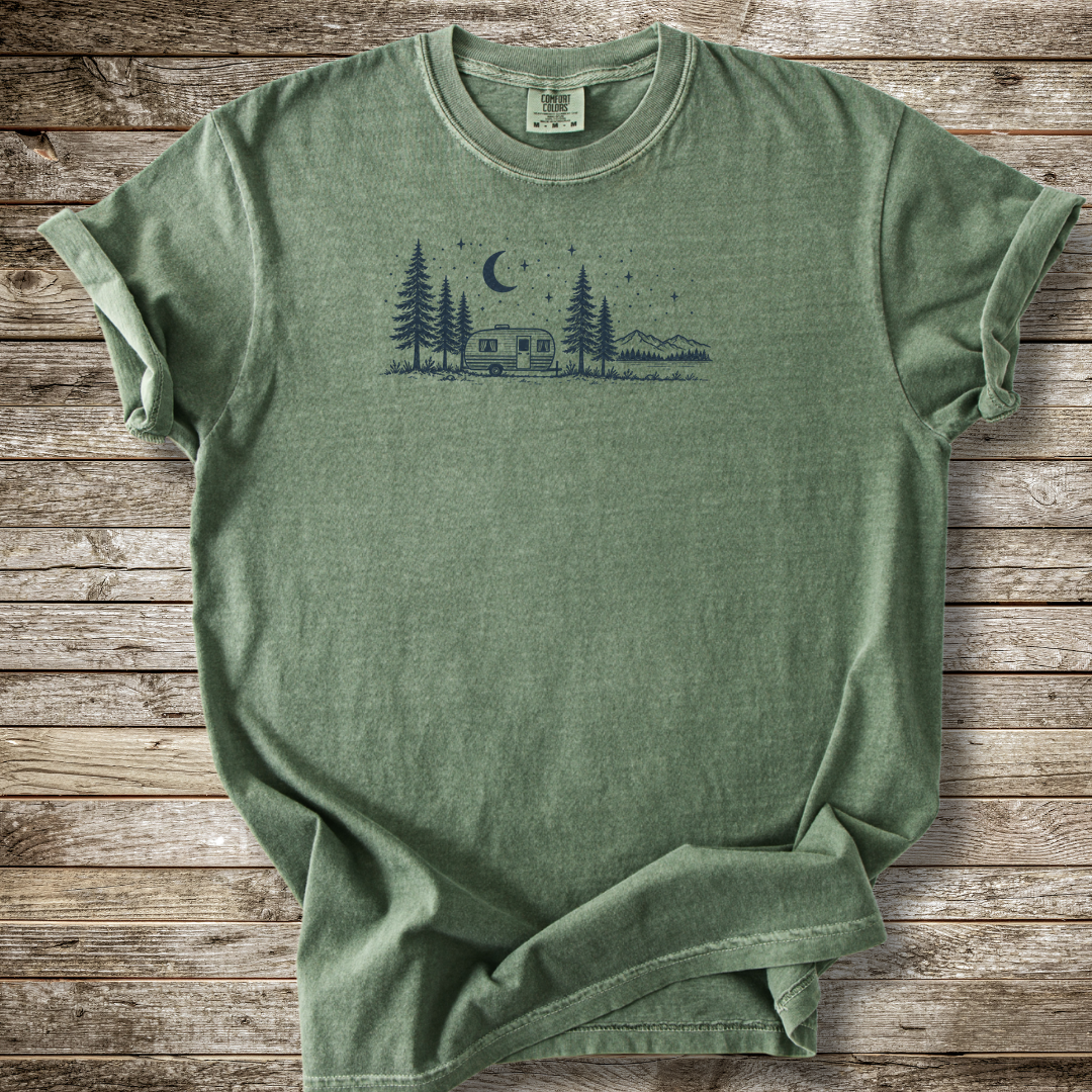 Serene Camping T-shirt