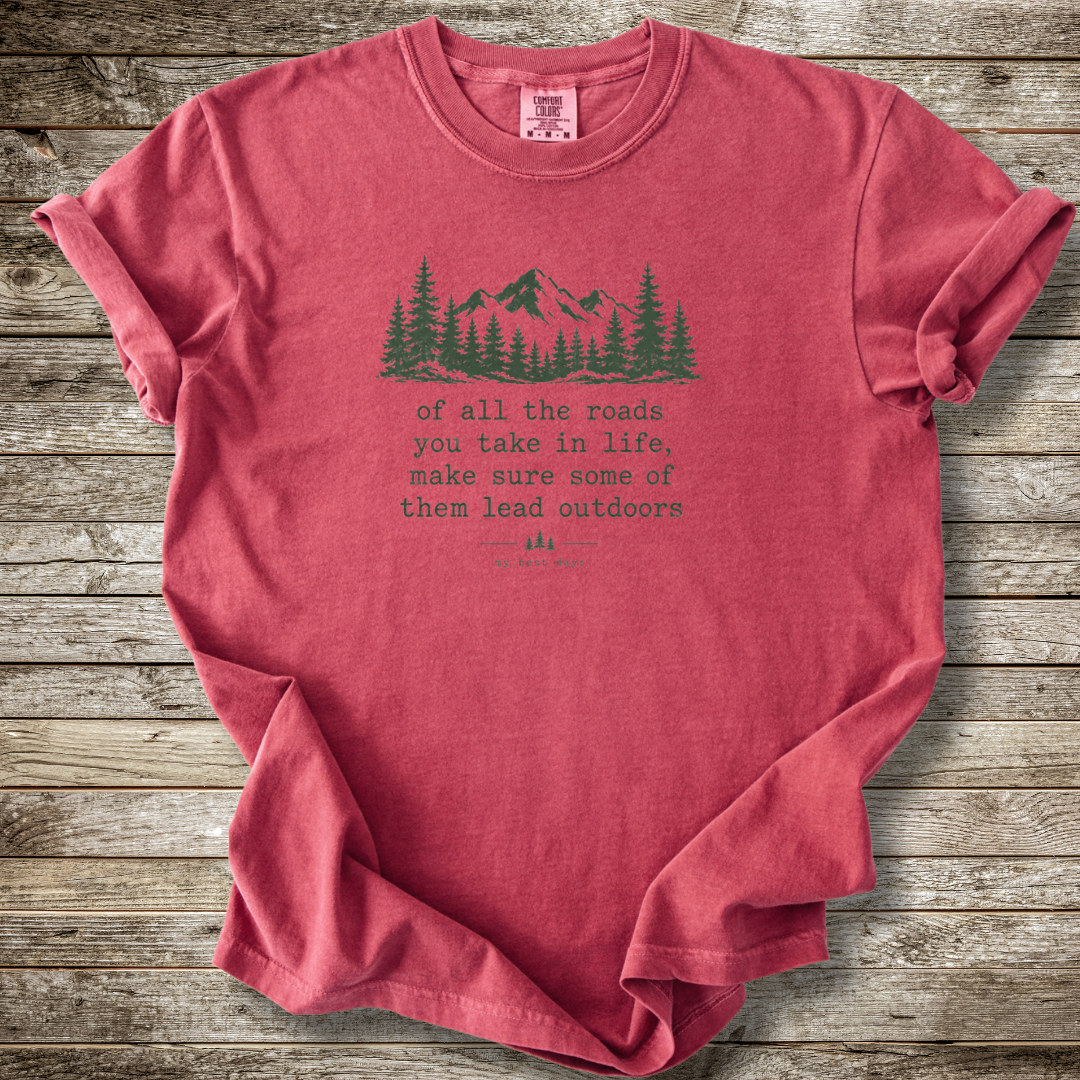 The Roads You Take In Life T-shirt