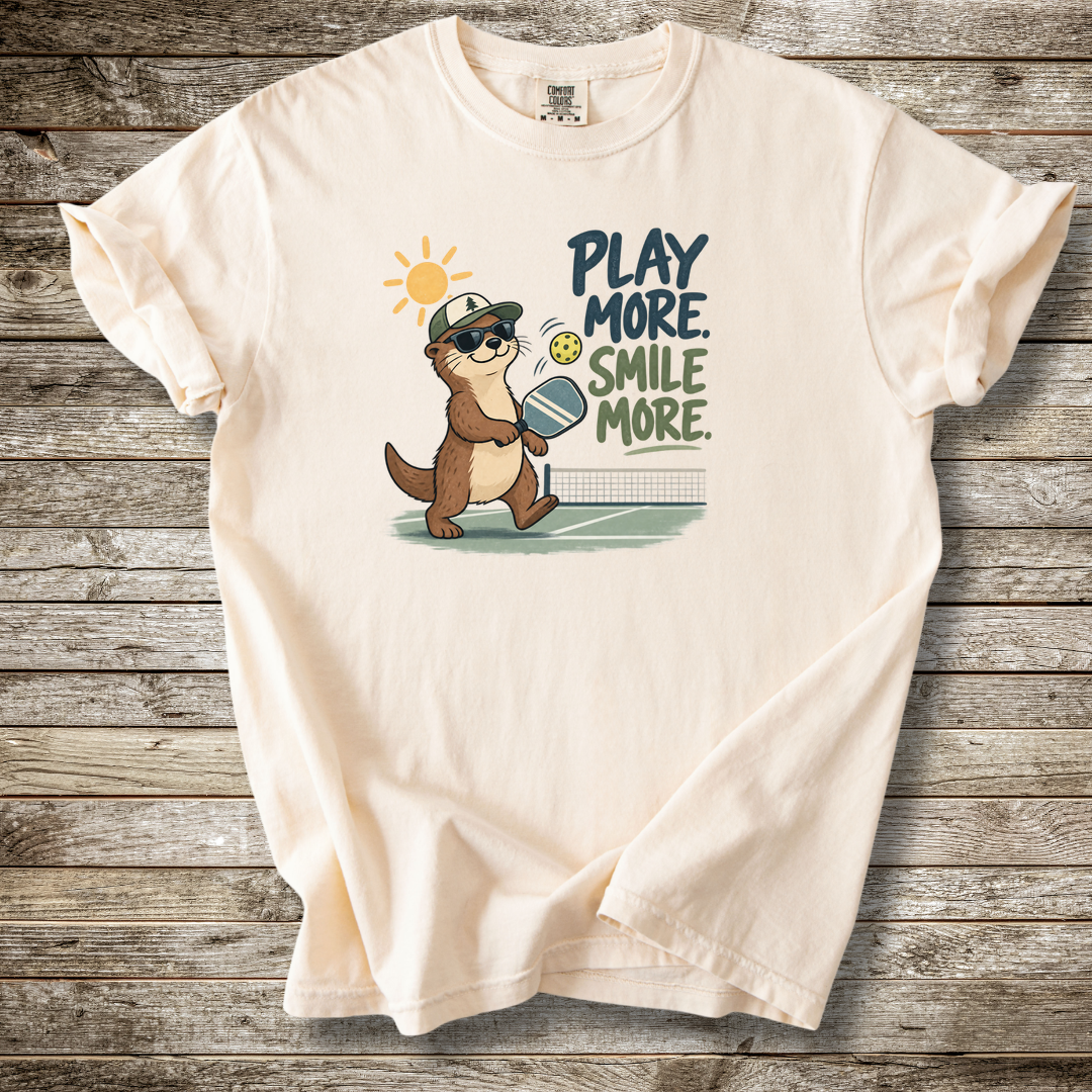 Play More Smile More T-shirt