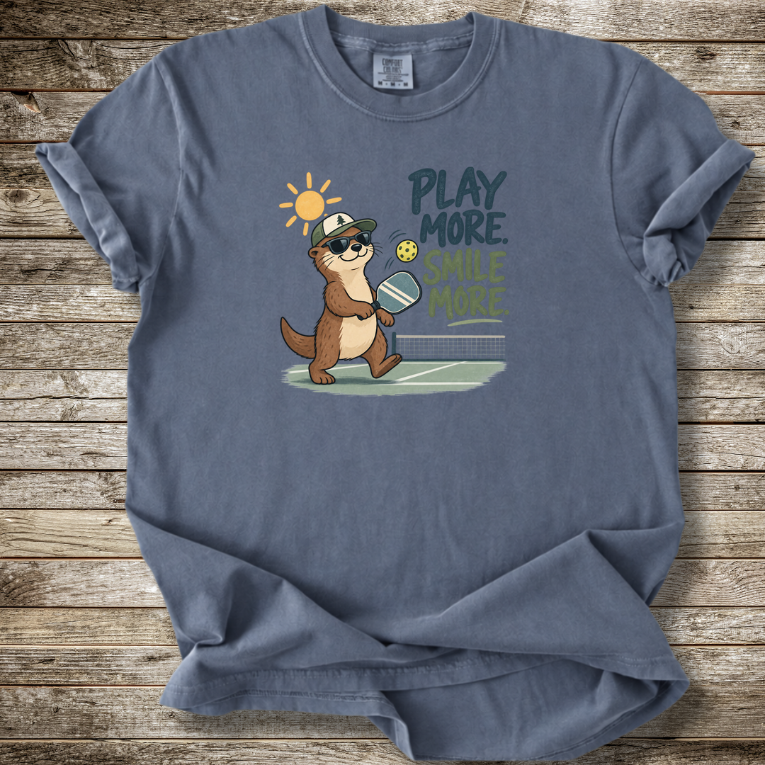 Play More Smile More T-shirt