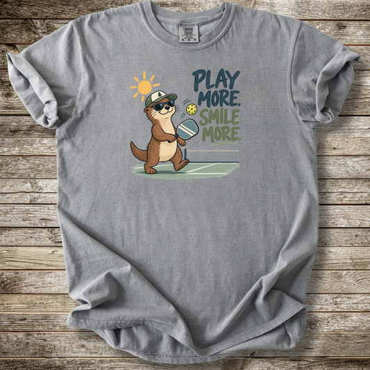Play More Smile More T-shirt