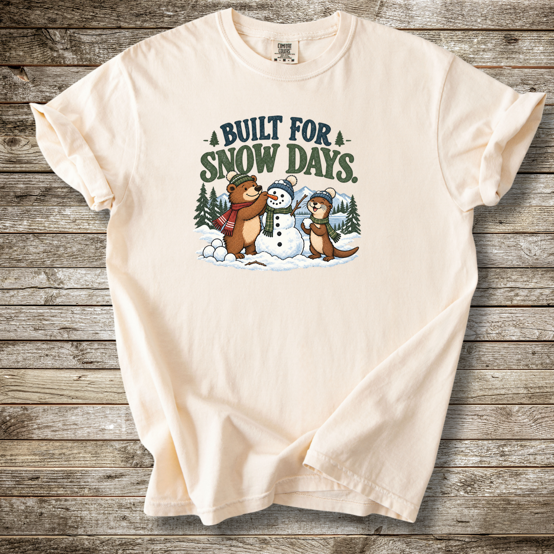 Built For Snow Days T-shirt