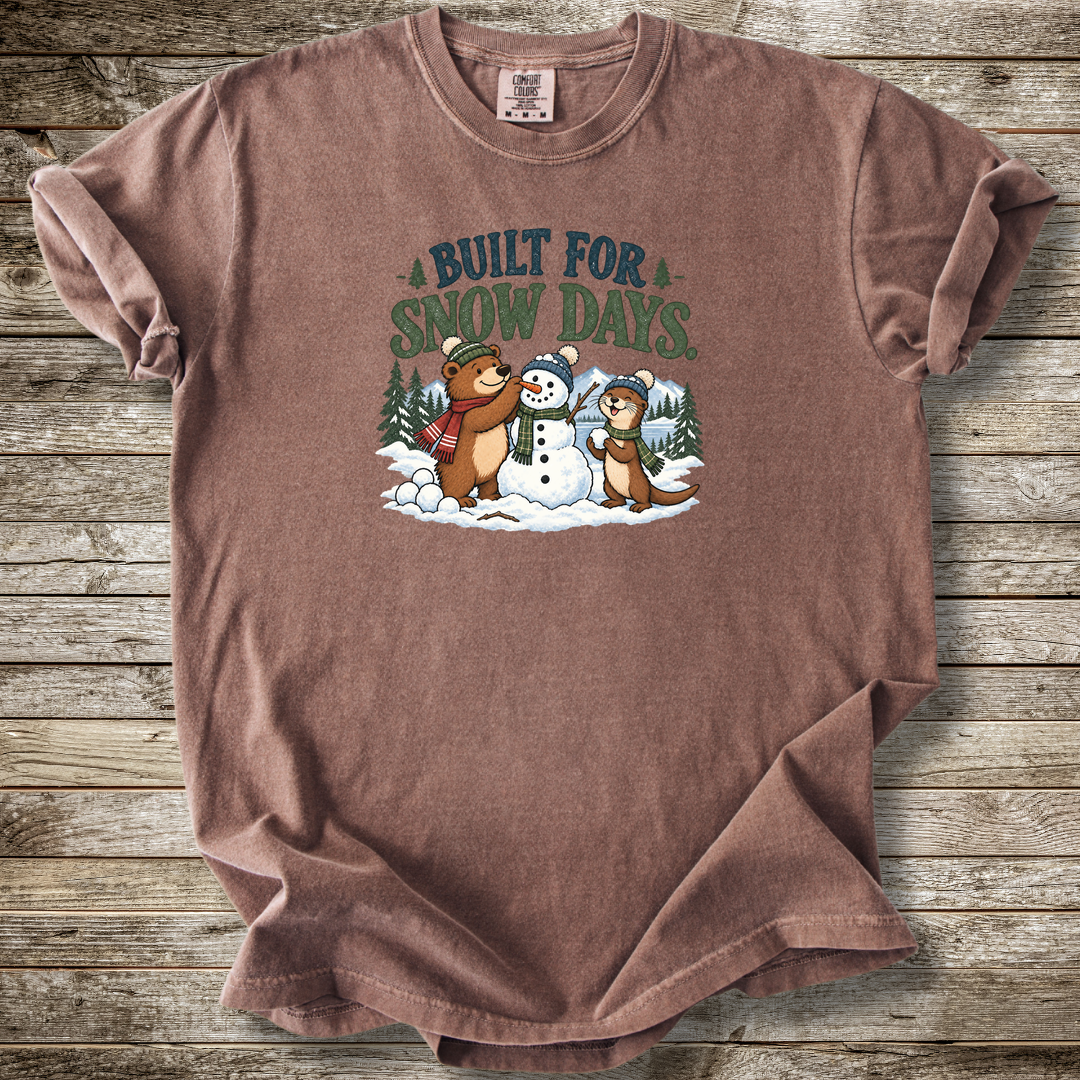 Built For Snow Days T-shirt
