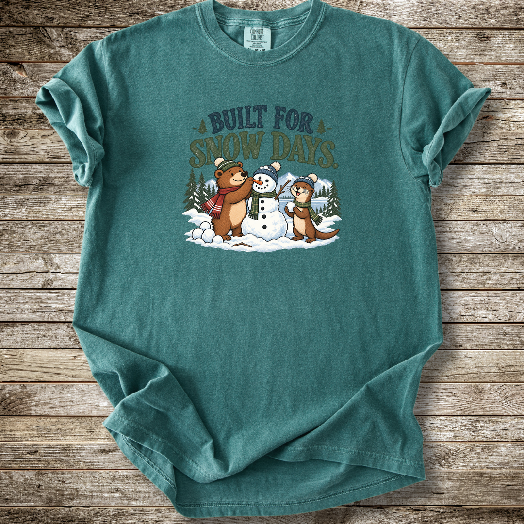 Built For Snow Days T-shirt