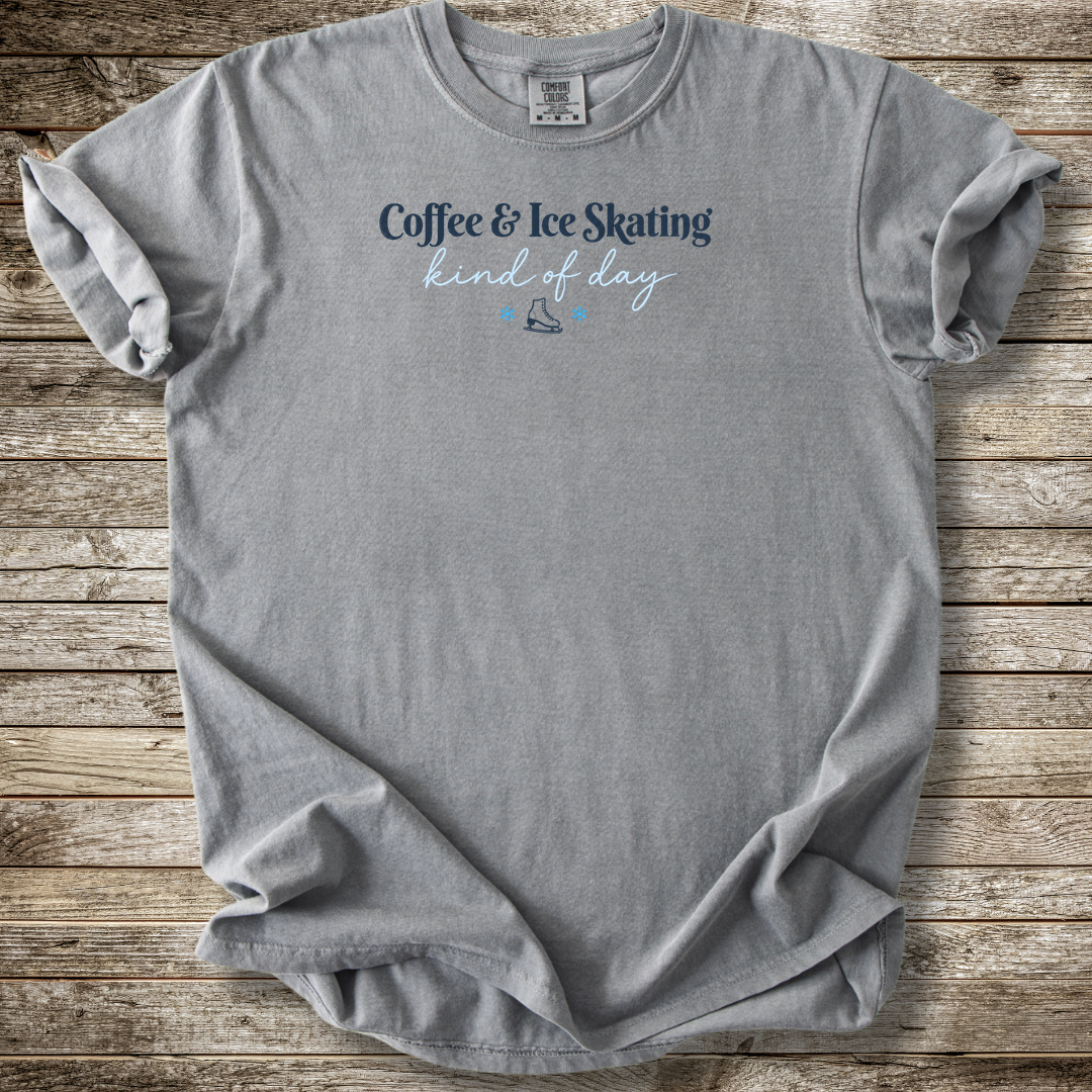 Coffee And Ice Skating T-shirt
