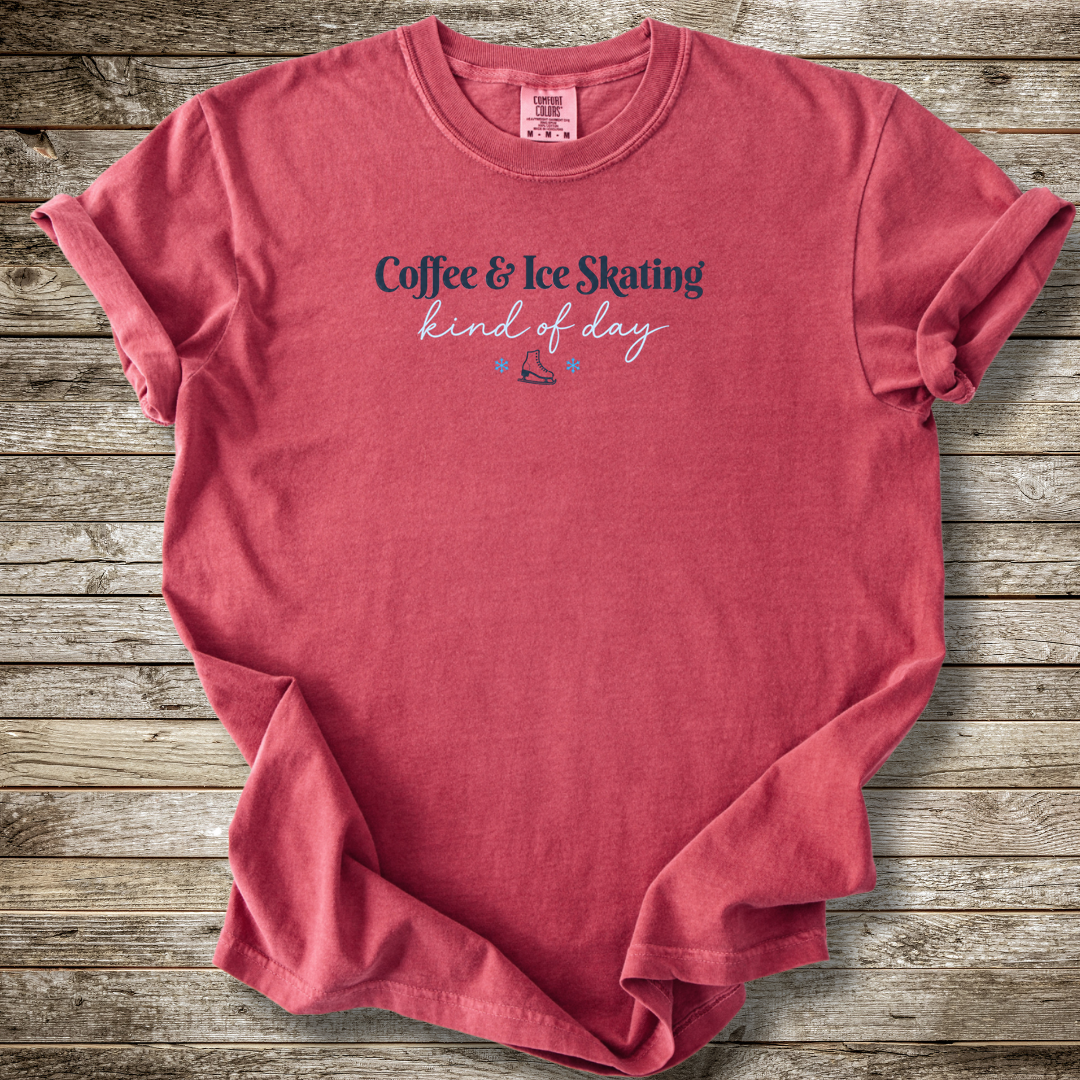 Coffee And Ice Skating T-shirt