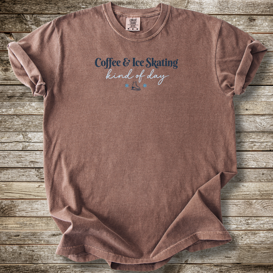 Coffee And Ice Skating T-shirt