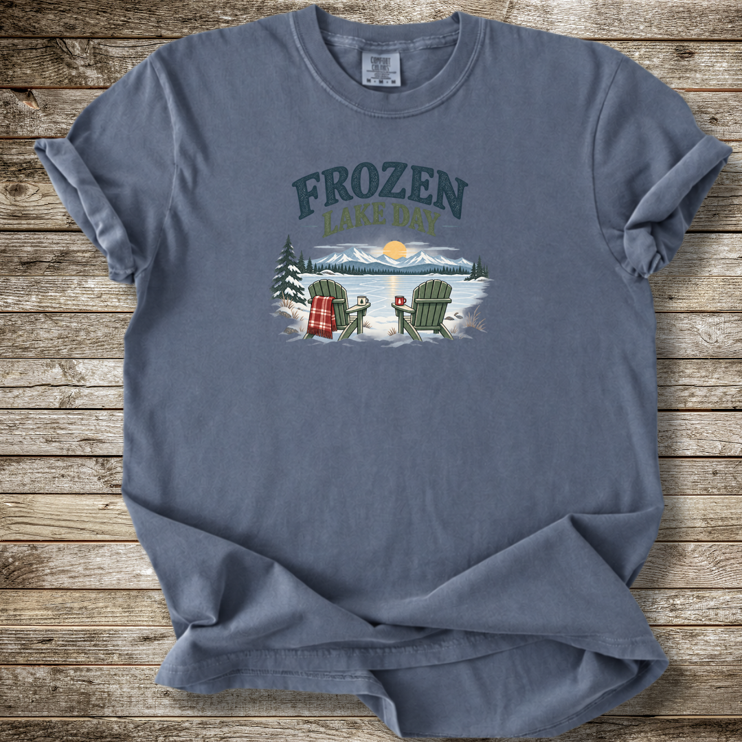Frozen Lake Day T-shirt
