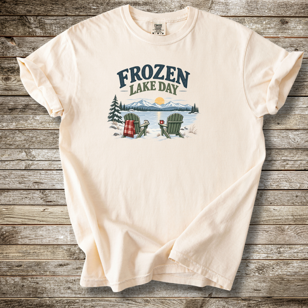 Frozen Lake Day T-shirt