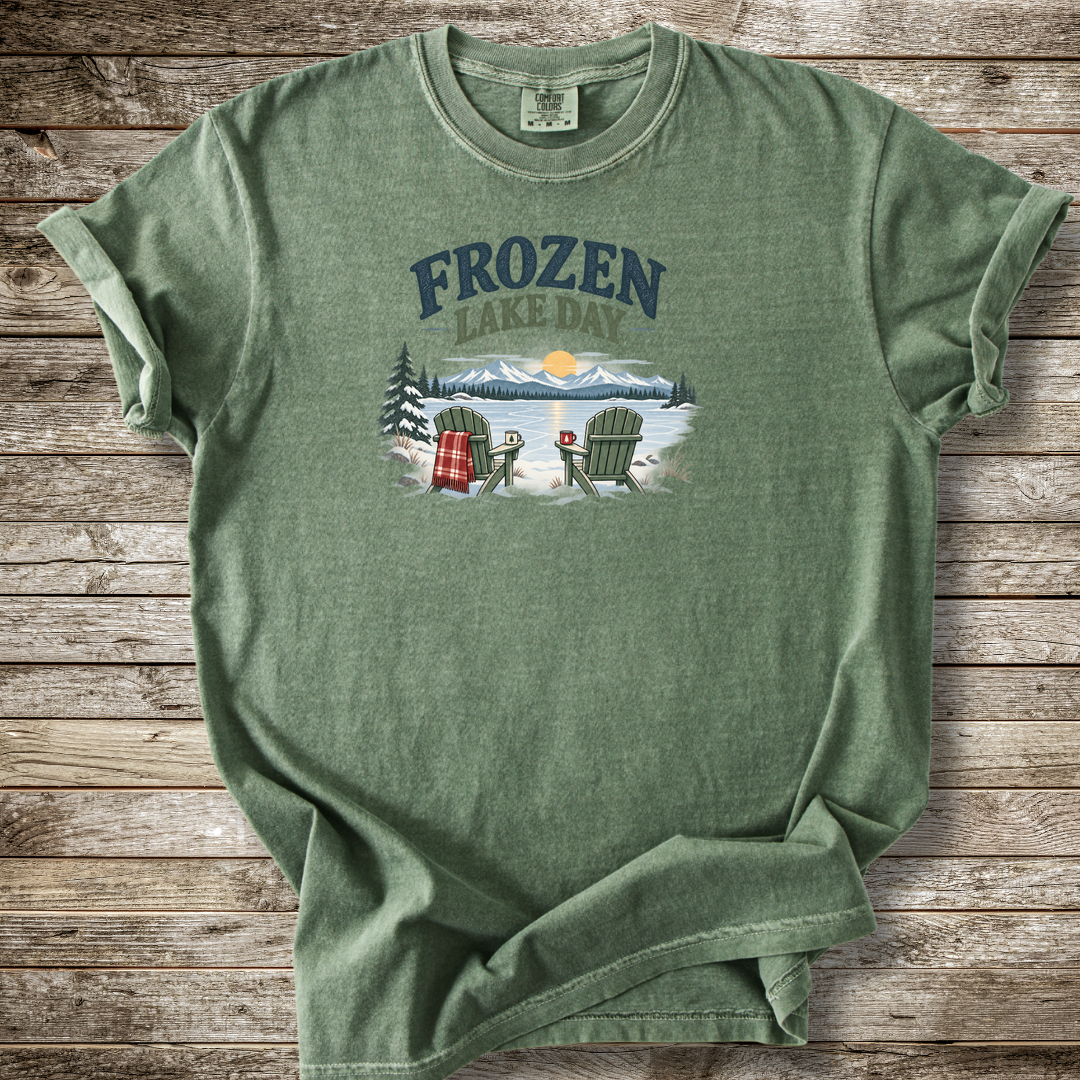 Frozen Lake Day T-shirt