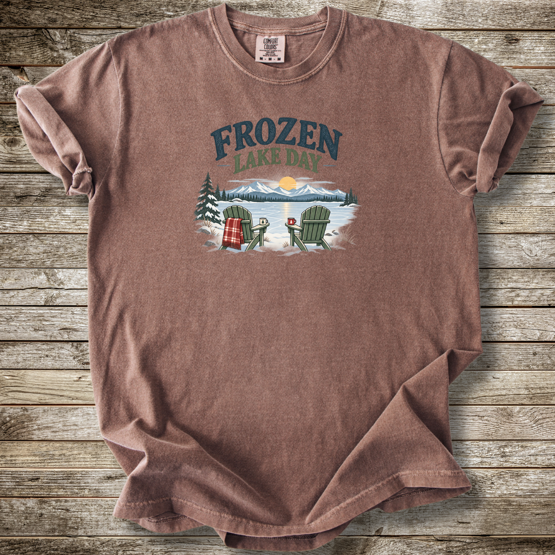 Frozen Lake Day T-shirt