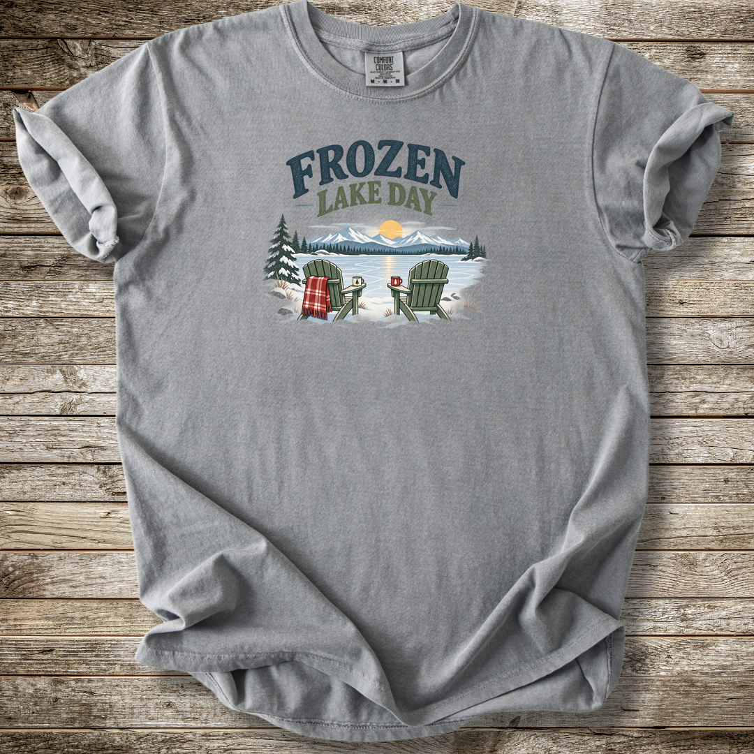 Frozen Lake Day T-shirt