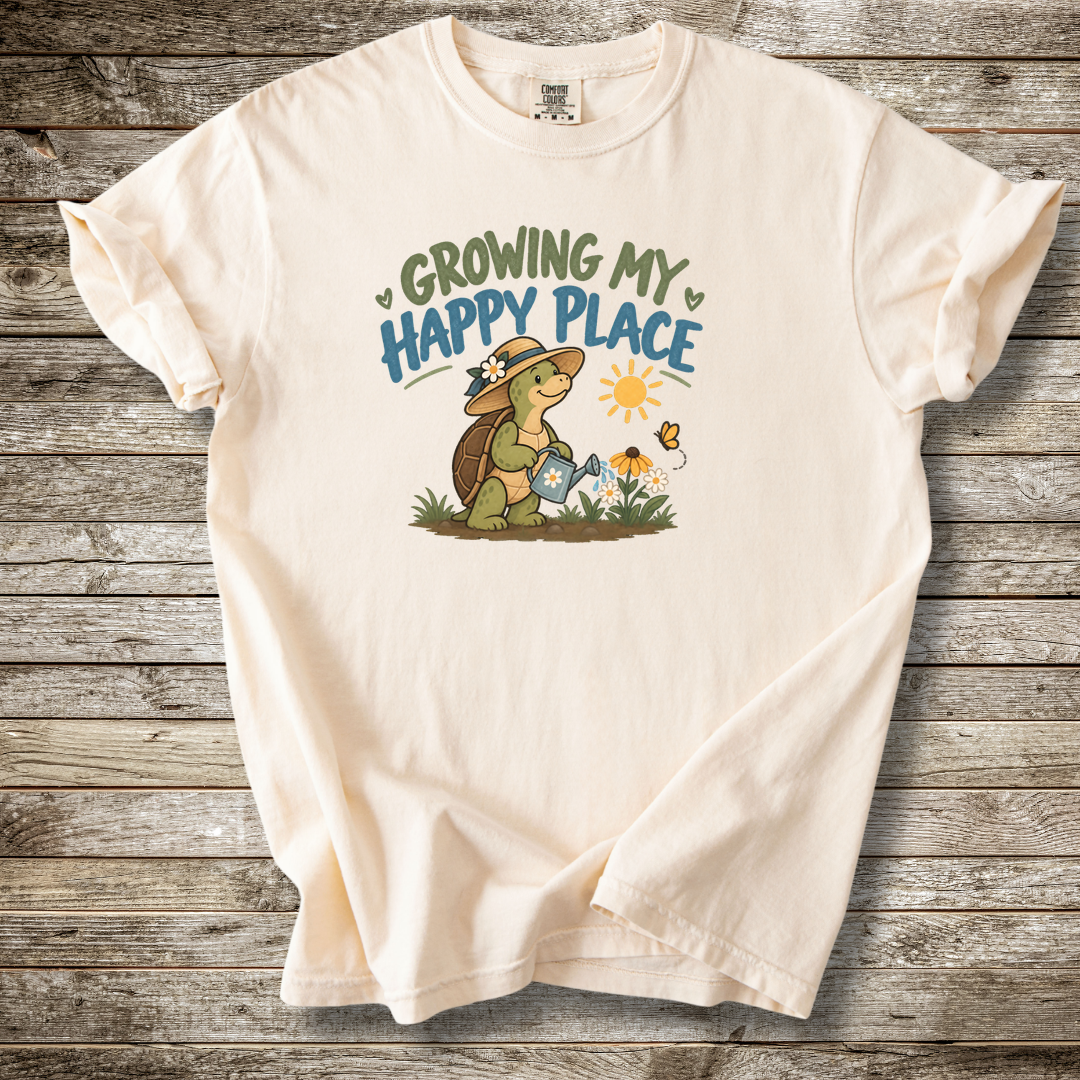 Growing My Happy Place T-shirt