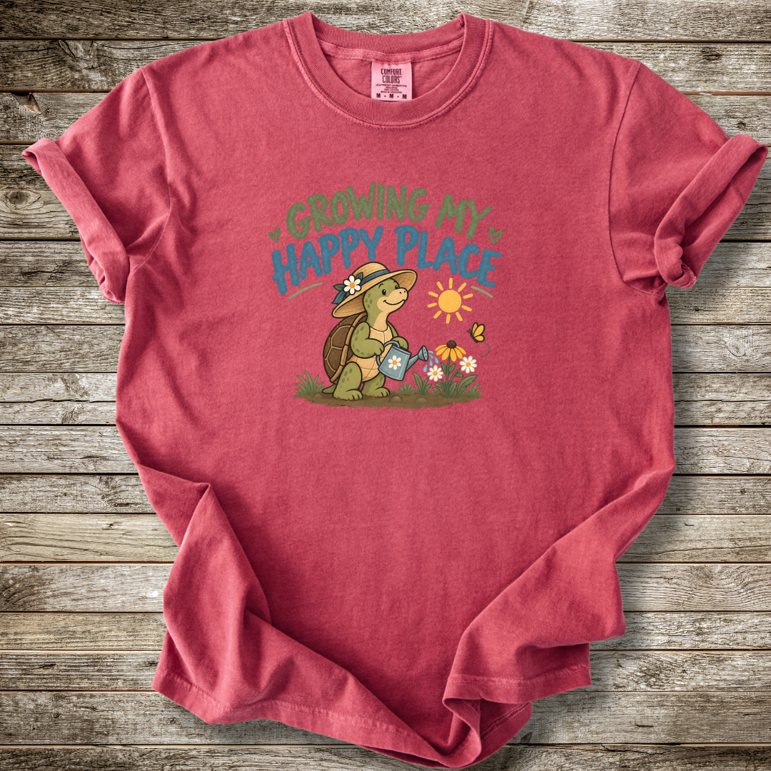 Growing My Happy Place T-shirt