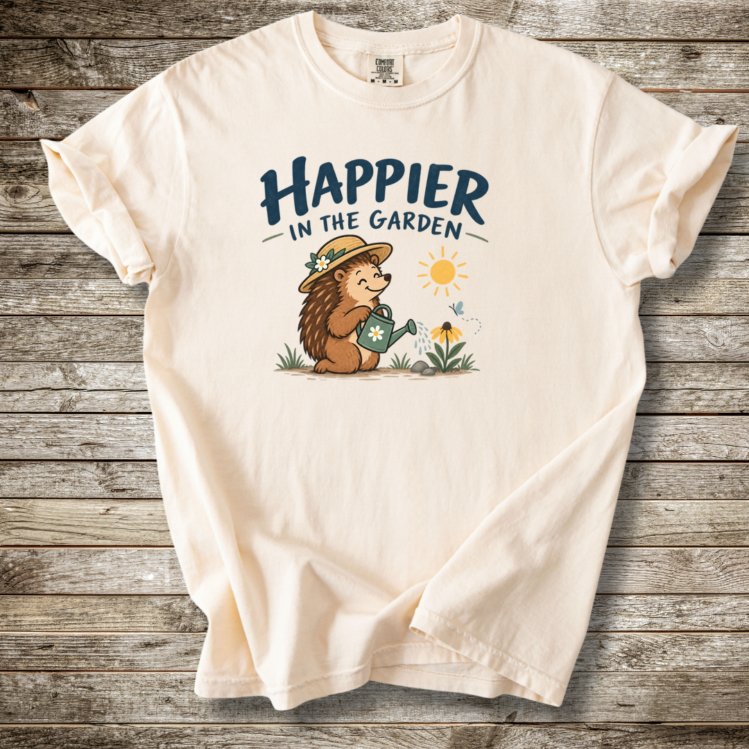 Happier In The Garden T-shirt