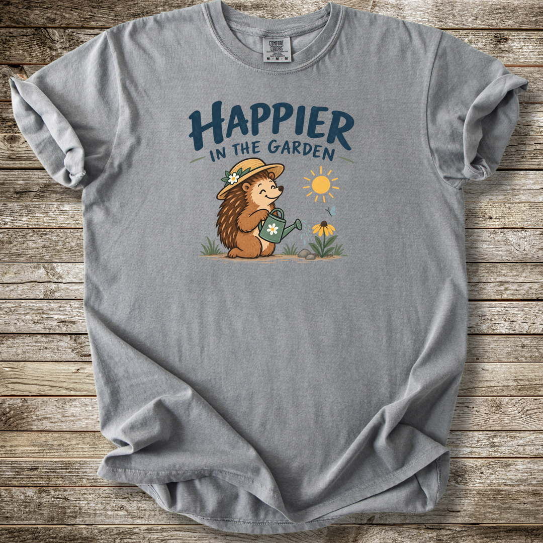 Happier In The Garden T-shirt