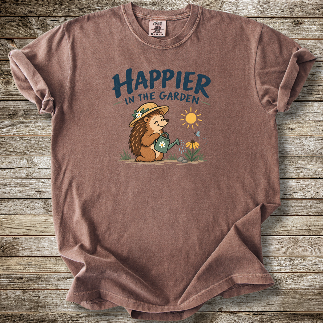 Happier In The Garden T-shirt