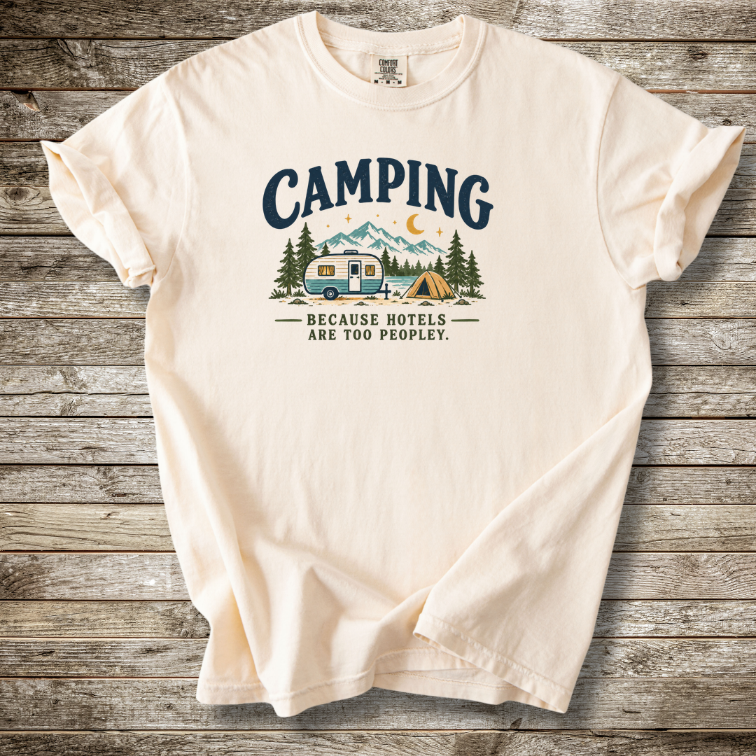 Hotels Are Too Peopley T-shirt