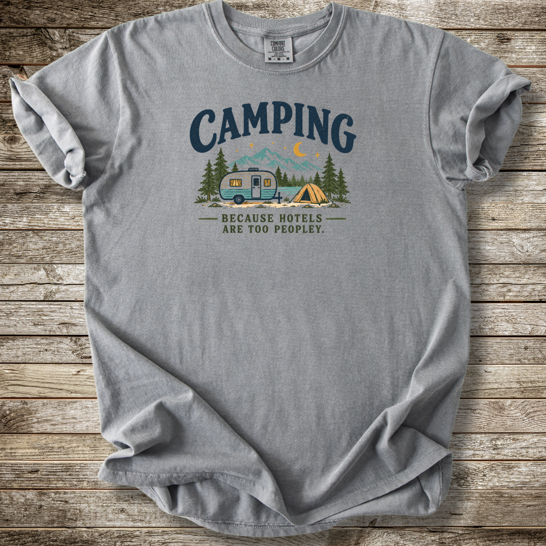 Hotels Are Too Peopley T-shirt