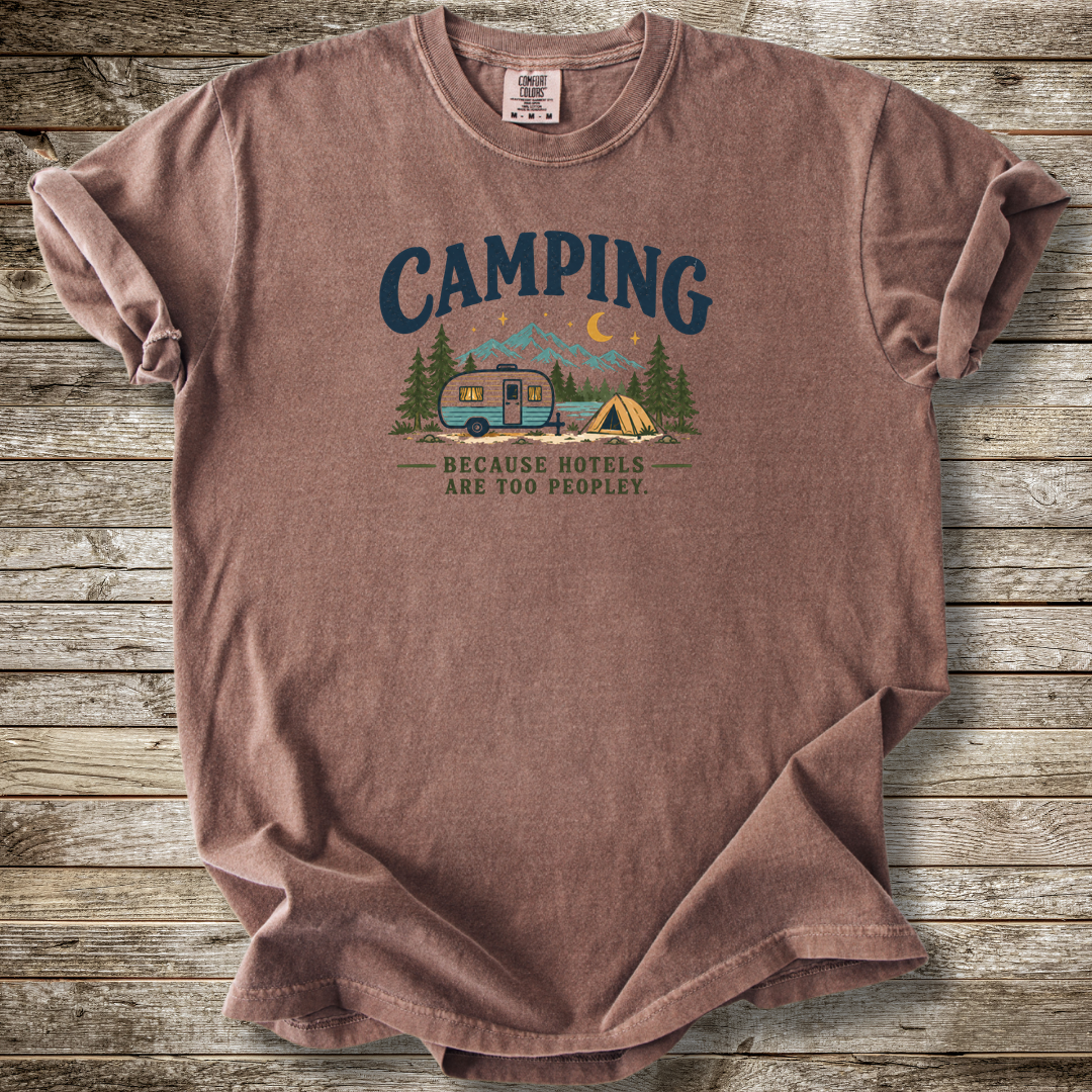 Hotels Are Too Peopley T-shirt