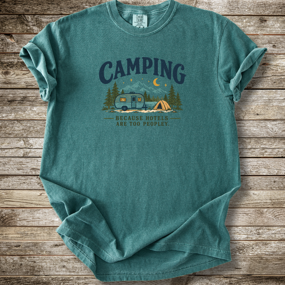 Hotels Are Too Peopley T-shirt
