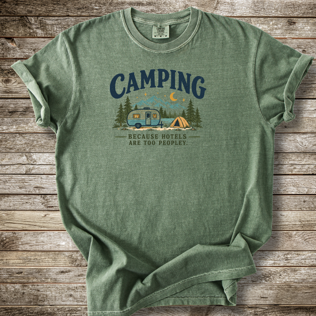 Hotels Are Too Peopley T-shirt