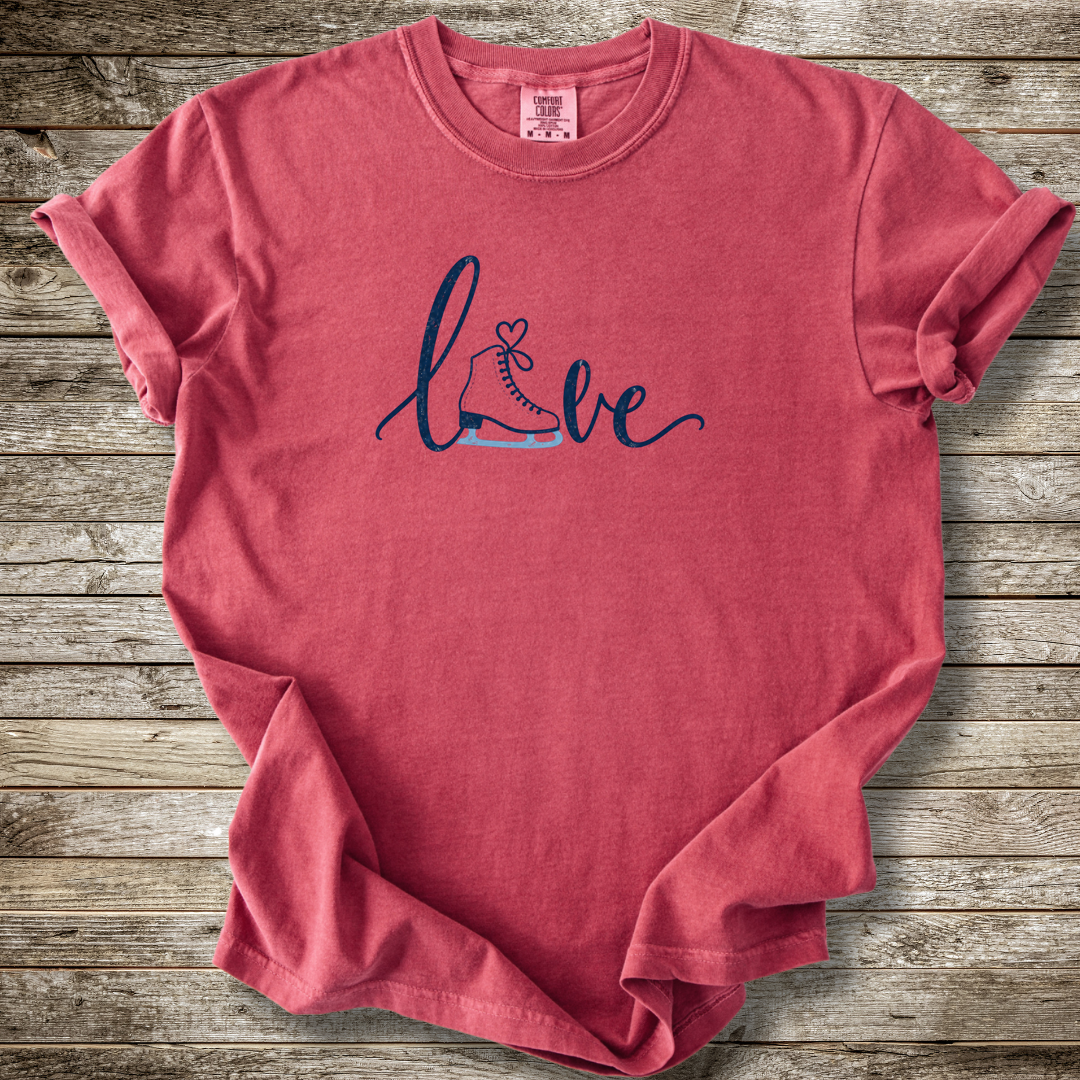 Ice Skating Love T-shirt