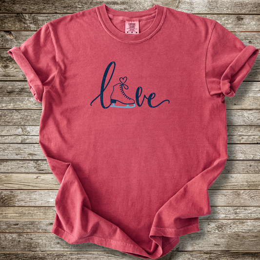 Ice Skating Love T-shirt