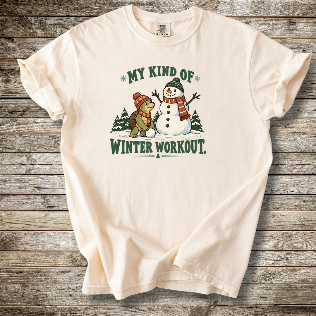 My Kind Of Winter Workout T-shirt