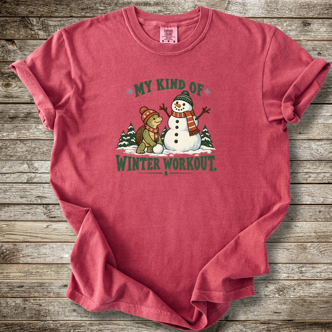 My Kind Of Winter Workout T-shirt