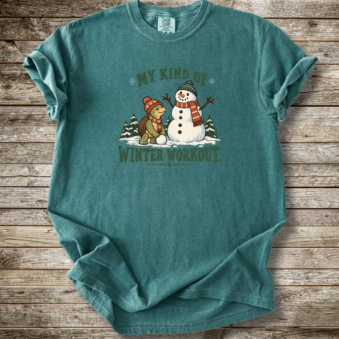 My Kind Of Winter Workout T-shirt